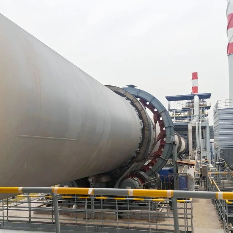 Lithiumcarbonat-Drehrohrofen